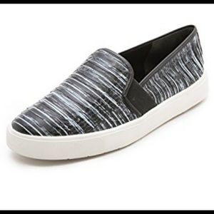 Vince Blair snakeskin brand slip ons 6.5